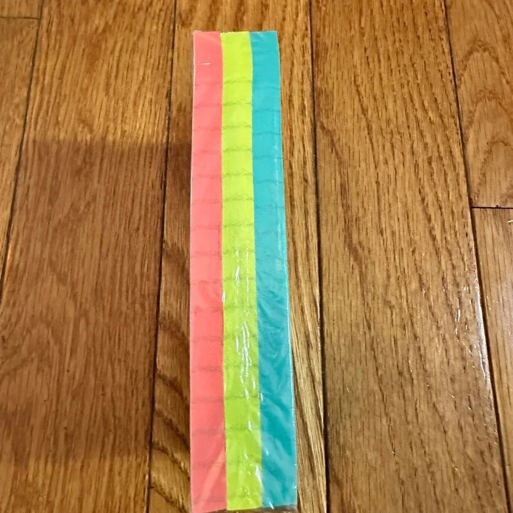 New Post-it Super Sticky Notes 4 x 6 Ruled Lined Aqua 3‎ Pads Total 270 Sheets